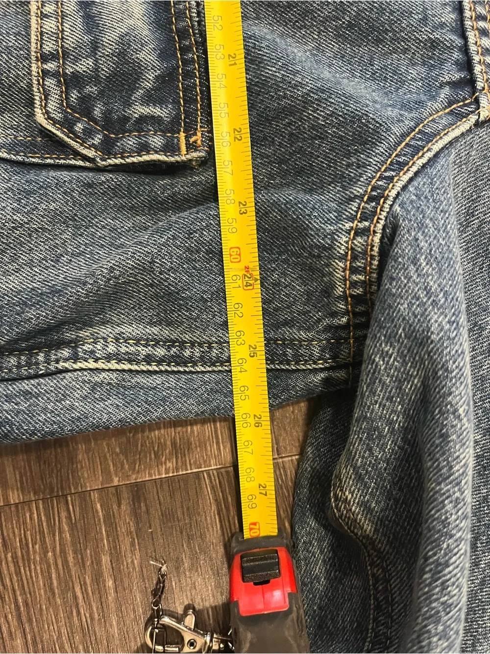 Levi's Vintage Style Blue Denim Trucker Jacket